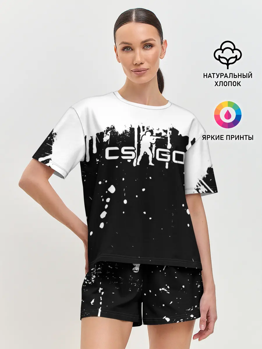 Женская пижама с шортами / COUNTER STRIKE