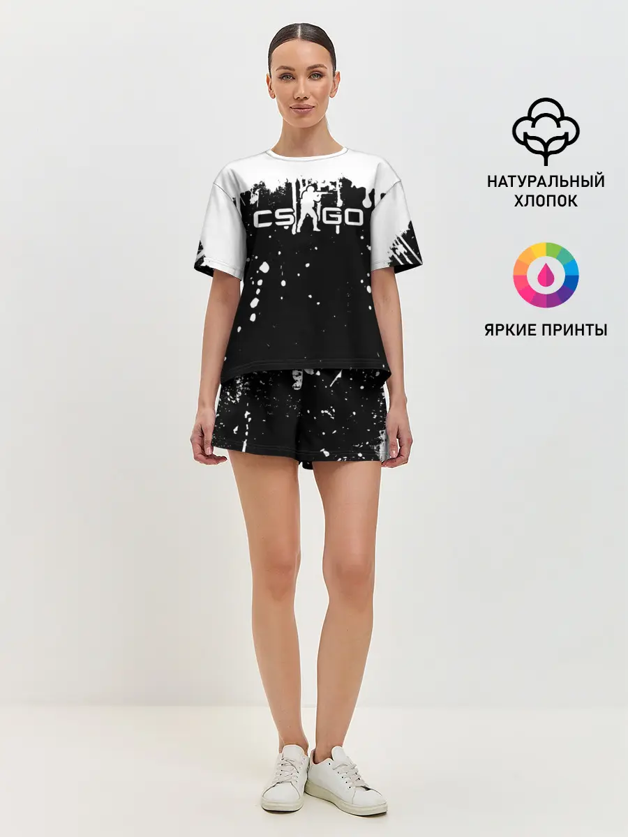 Женская пижама с шортами / COUNTER STRIKE