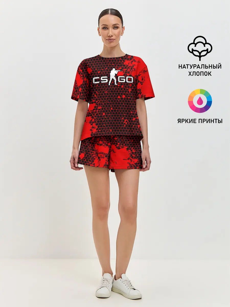Женская пижама с шортами / COUNTER STRIKE