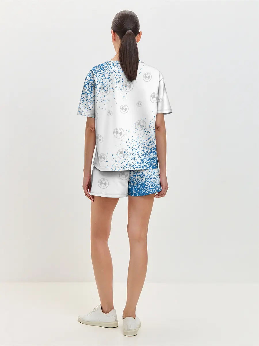 Женская пижама с шортами / BMW / БМВ