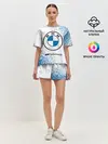 Женская пижама с шортами / BMW / БМВ