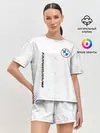Женская пижама с шортами / BMW / БМВ