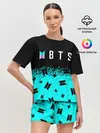 Женская пижама с шортами / BTS / БТС