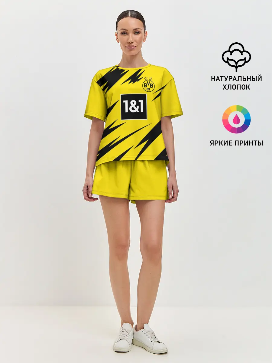 Женская пижама с шортами / Reus Borussia Dortmund 20-21