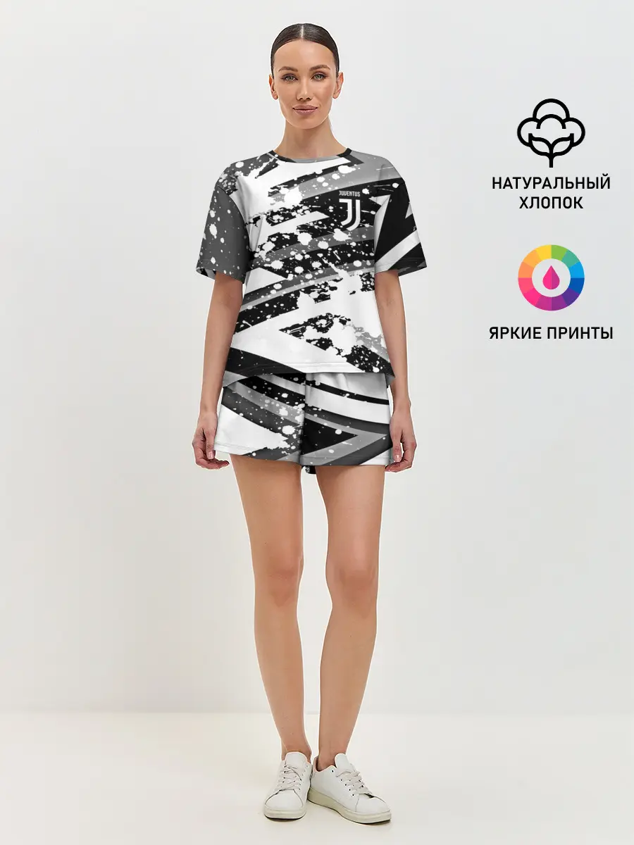 Женская пижама с шортами / Juventus