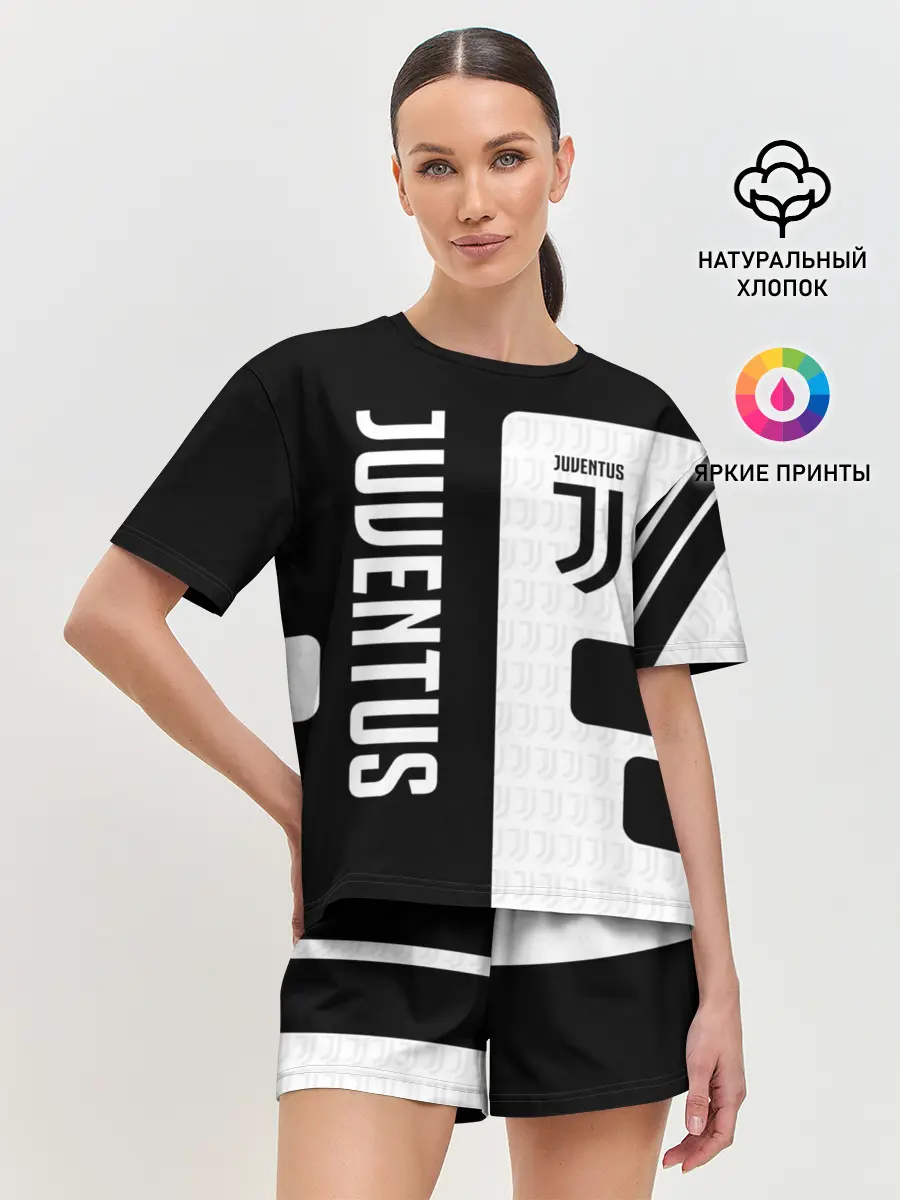 Женская пижама с шортами / Juventus
