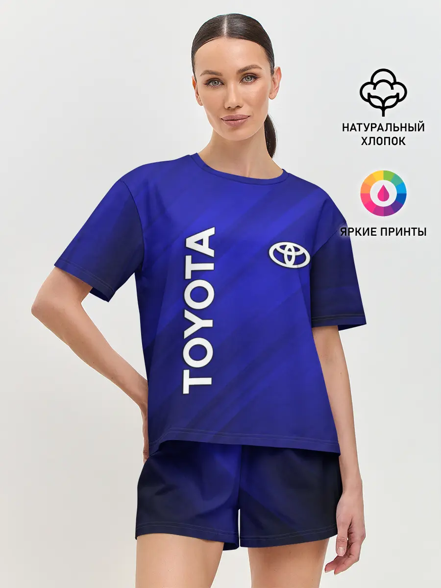 Женская пижама с шортами / TOYOTA
