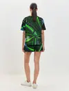 Женская пижама с шортами / DIGITAL NEON GREEN