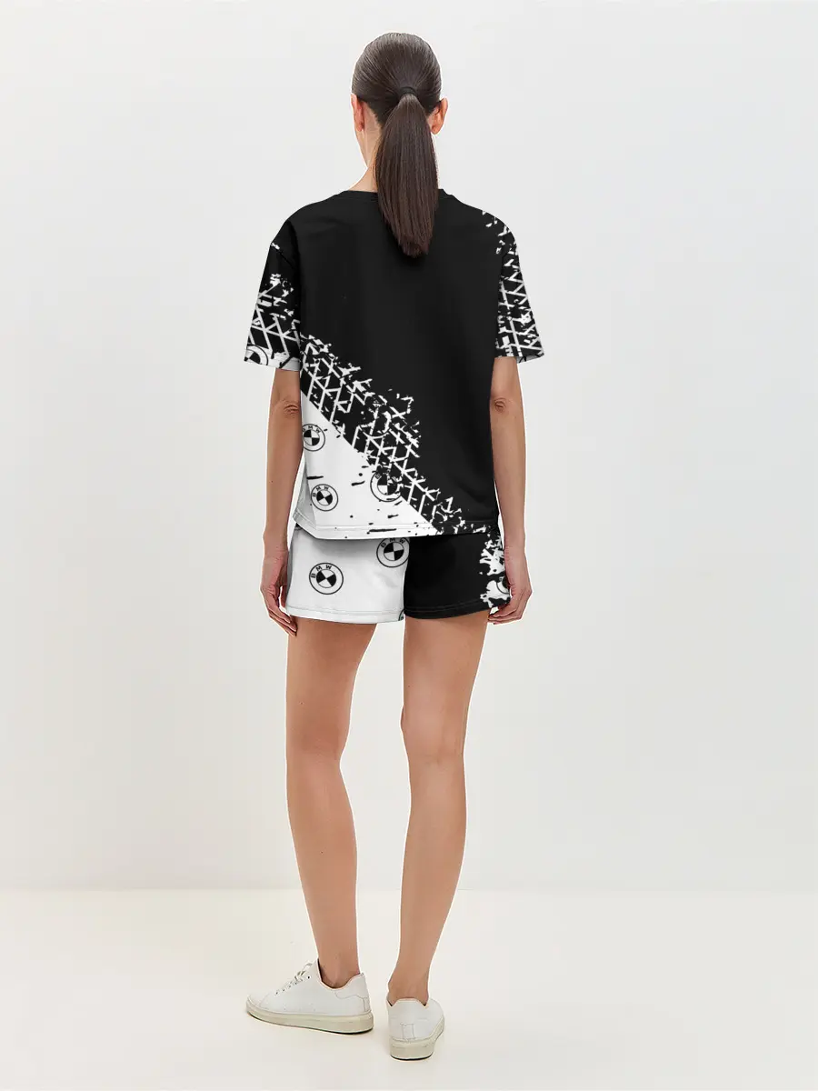 Женская пижама с шортами / BMW / БМВ