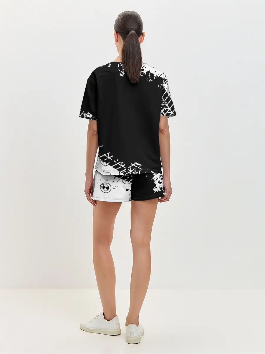 Женская пижама с шортами / BMW / БМВ