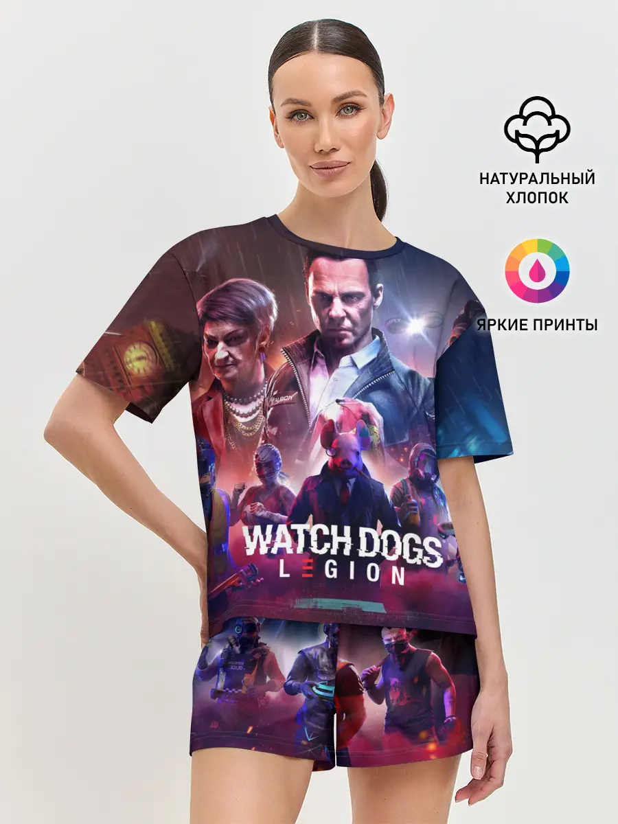 Женская пижама с шортами / WATCH DOGS:LEGION