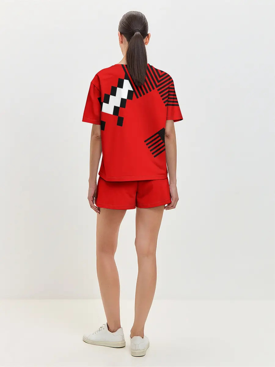 Женская пижама с шортами / Форма сборной по футболу 1991