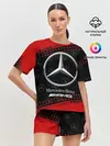 Женская пижама с шортами / MERCEDES / МЕРСЕДЕС