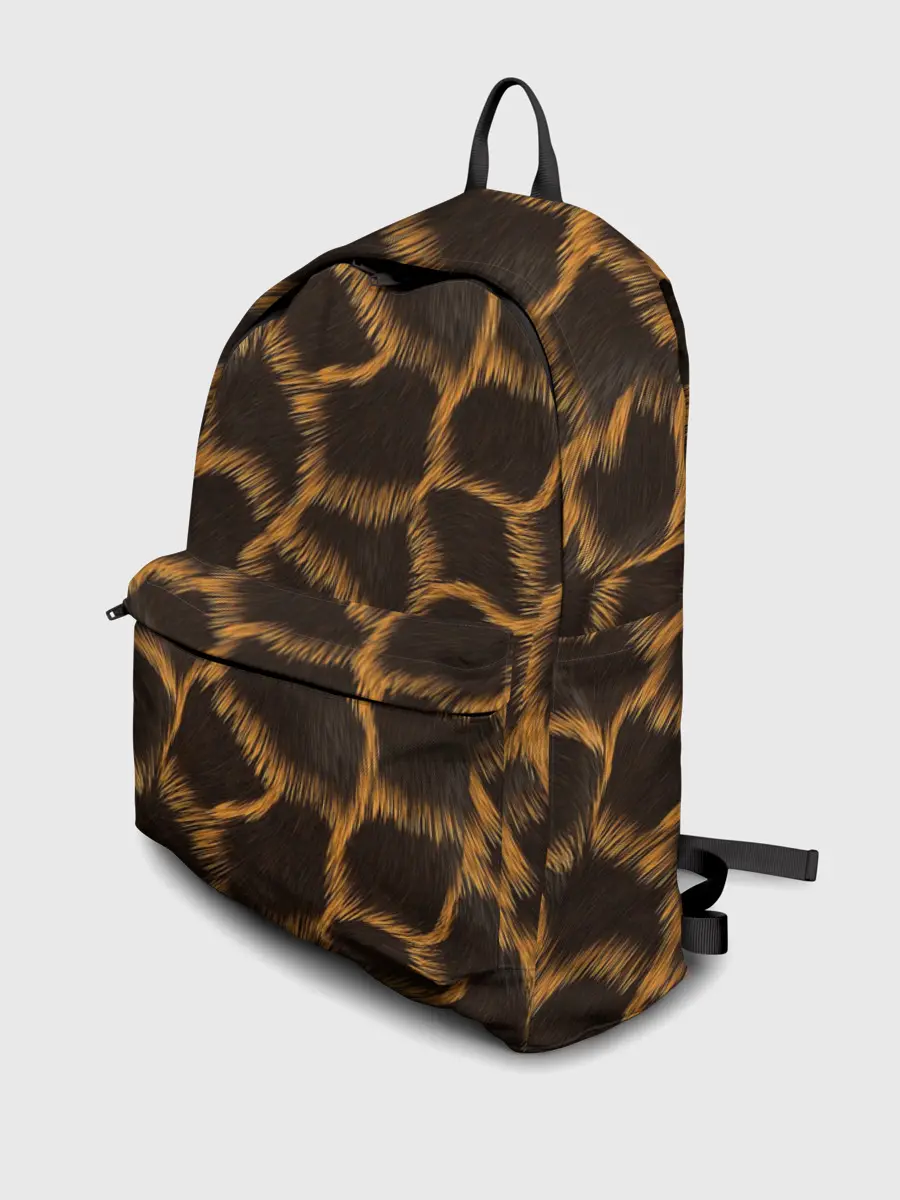 Рюкзак джинсовый / Леопард