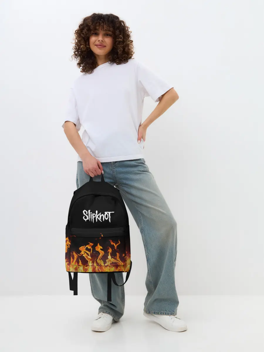 Рюкзак джинсовый / Slipknot