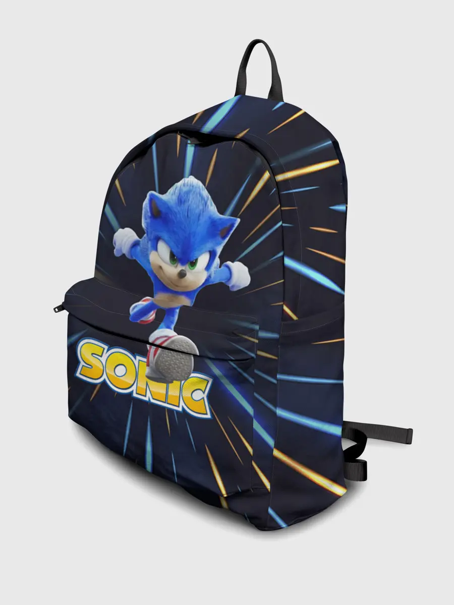 Рюкзак джинсовый / SONIC.