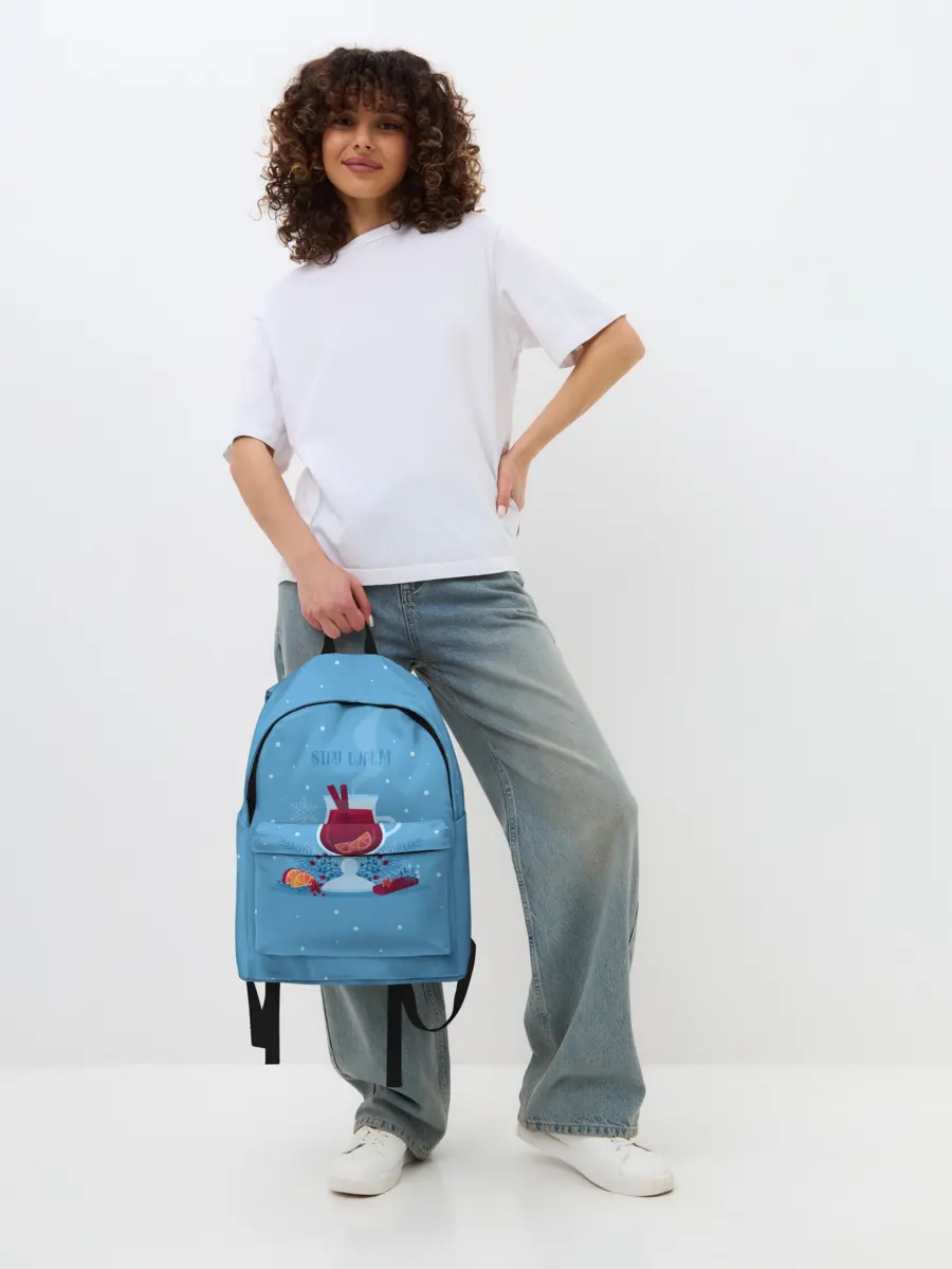 Рюкзак джинсовый / Stay Warm | Глинтвейн