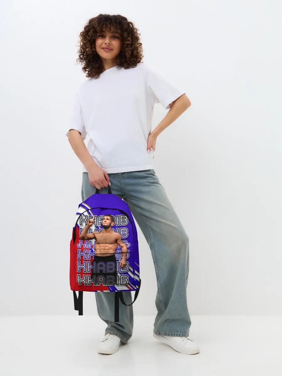 Рюкзак джинсовый / Хабиб Нурмагомедов | Орёл