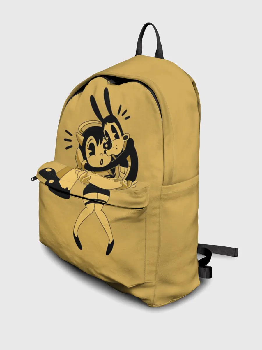 Рюкзак джинсовый / Bendy And The Ink Machine