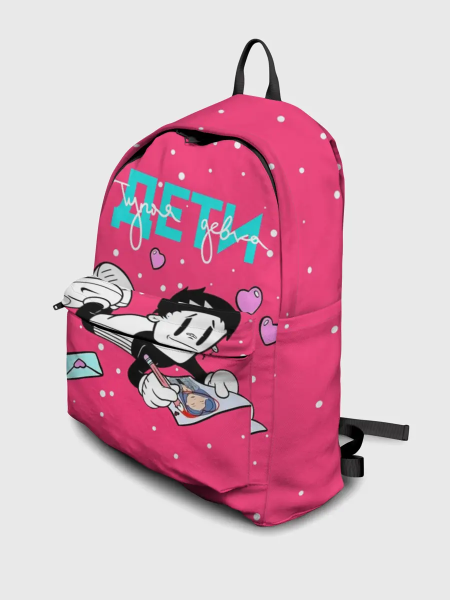 Рюкзак джинсовый / Тупая девка