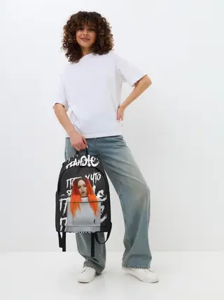 Рюкзак джинсовый / Гранж