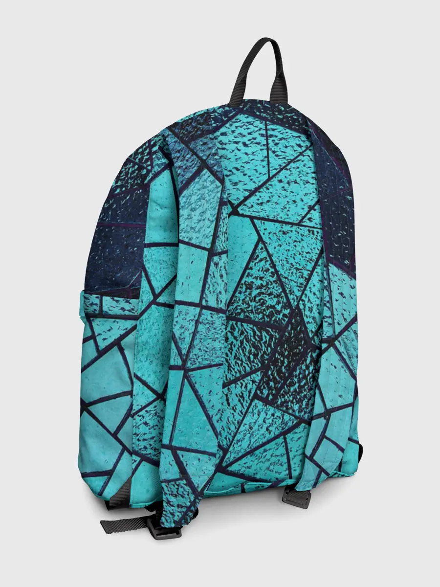 Рюкзак джинсовый / НЕОНОВЫЙ ВИТРАЖ