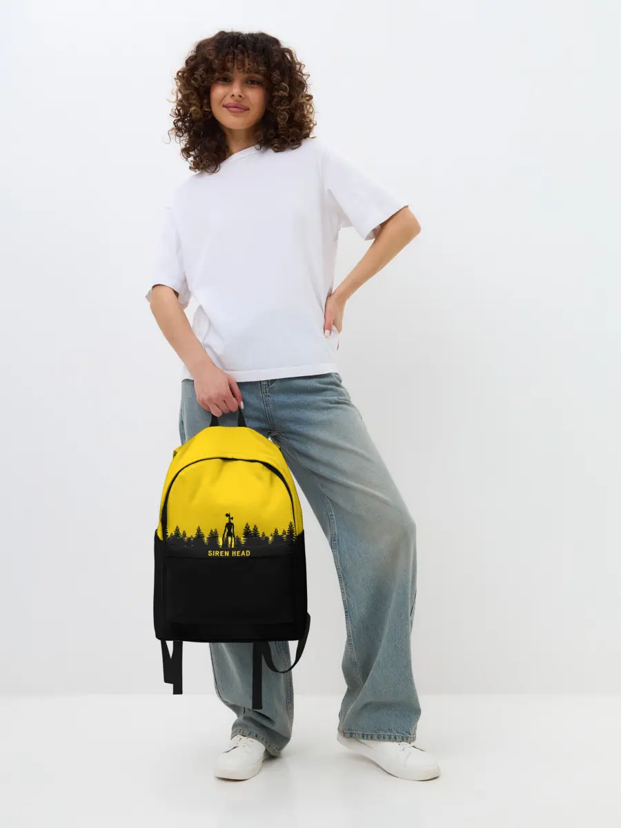 Рюкзак джинсовый / Siren Head