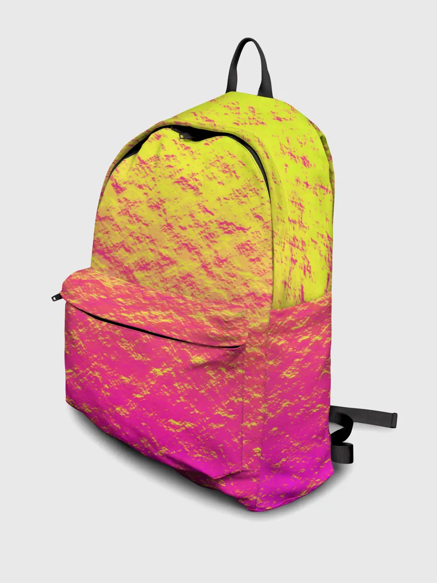 Рюкзак джинсовый / Яркий закат