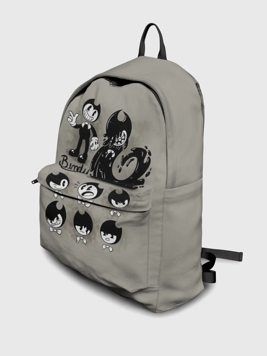 Рюкзак джинсовый / Bendy And The Ink Machine