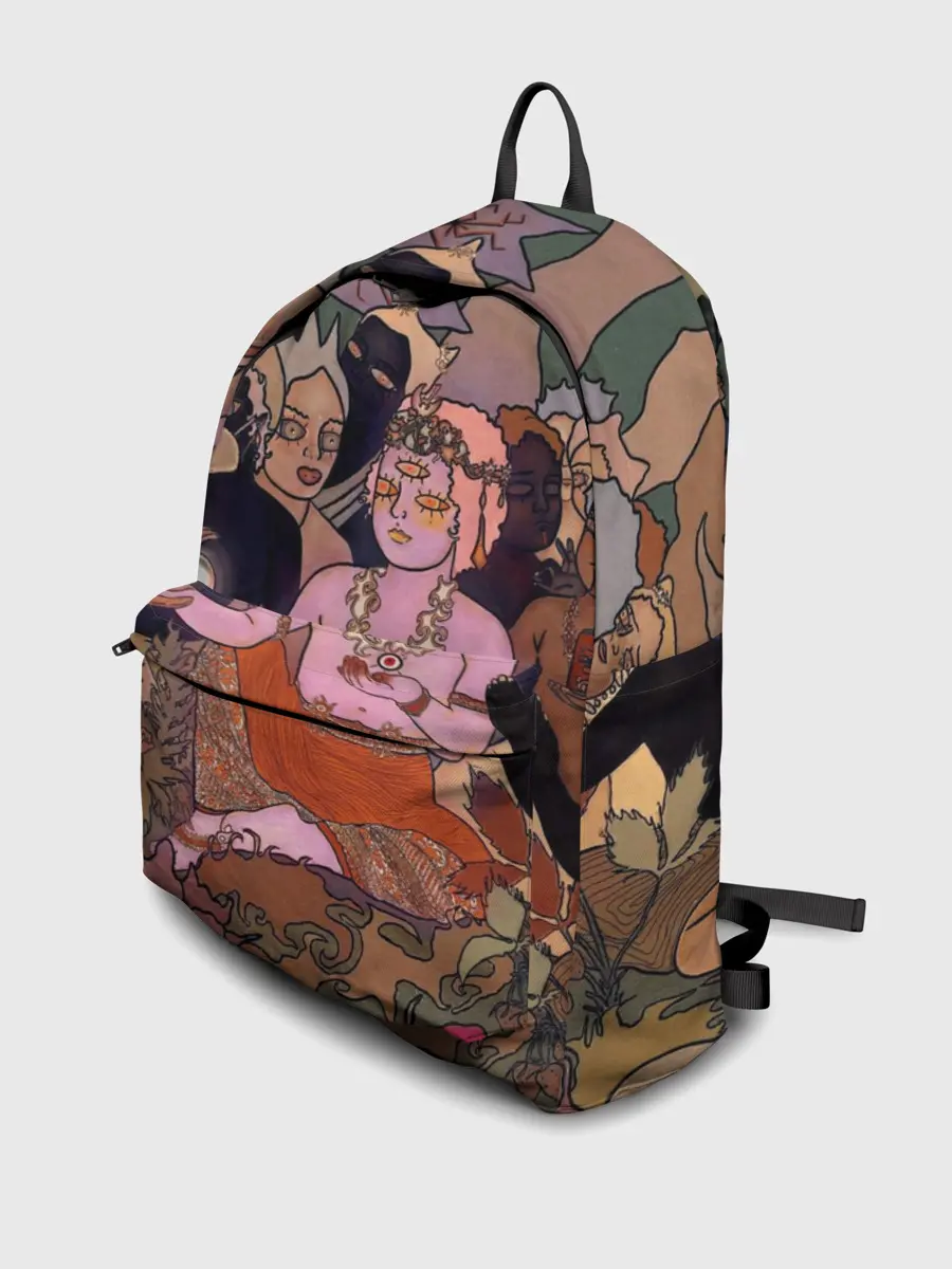 Рюкзак джинсовый / BRING ME THE HORIZON ART