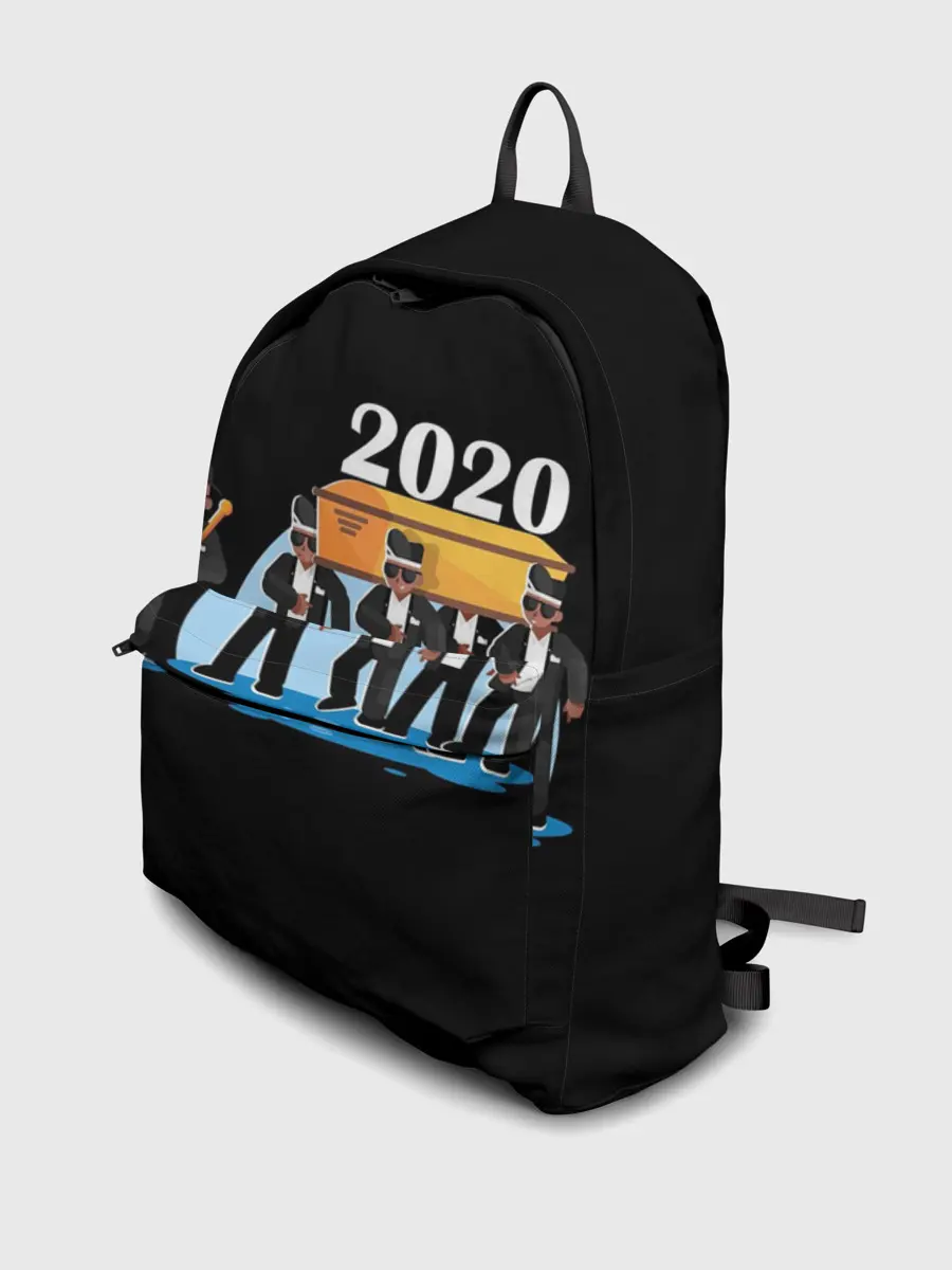 Рюкзак джинсовый / 2020 не спасти...