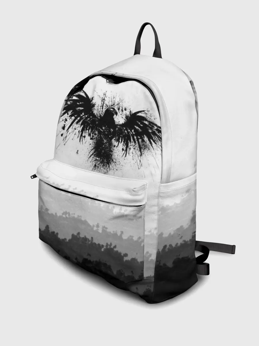 Рюкзак джинсовый / ЧЁРНЫЙ ВОРОН