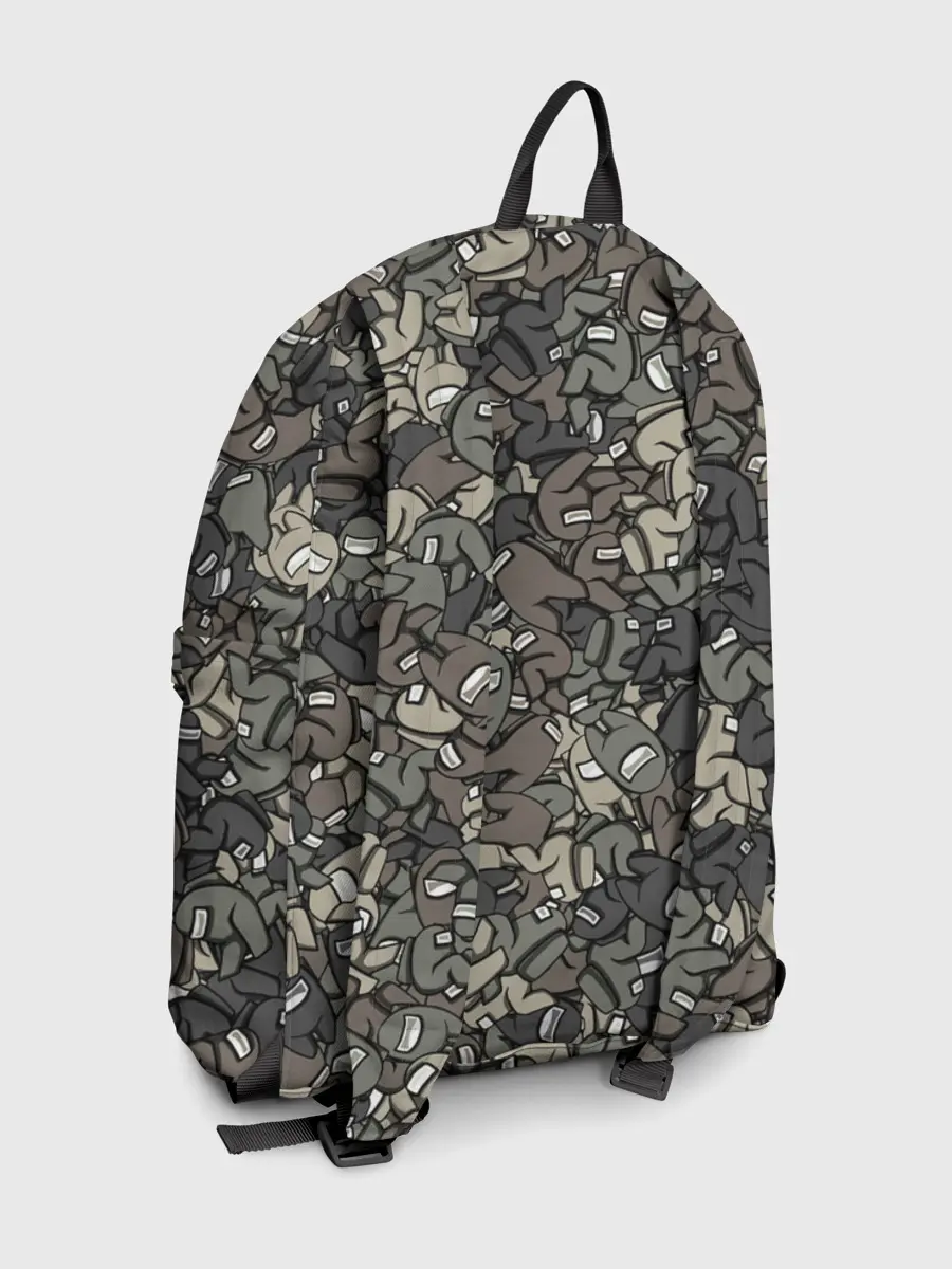 Рюкзак джинсовый / Камуфляж Амонг Ас