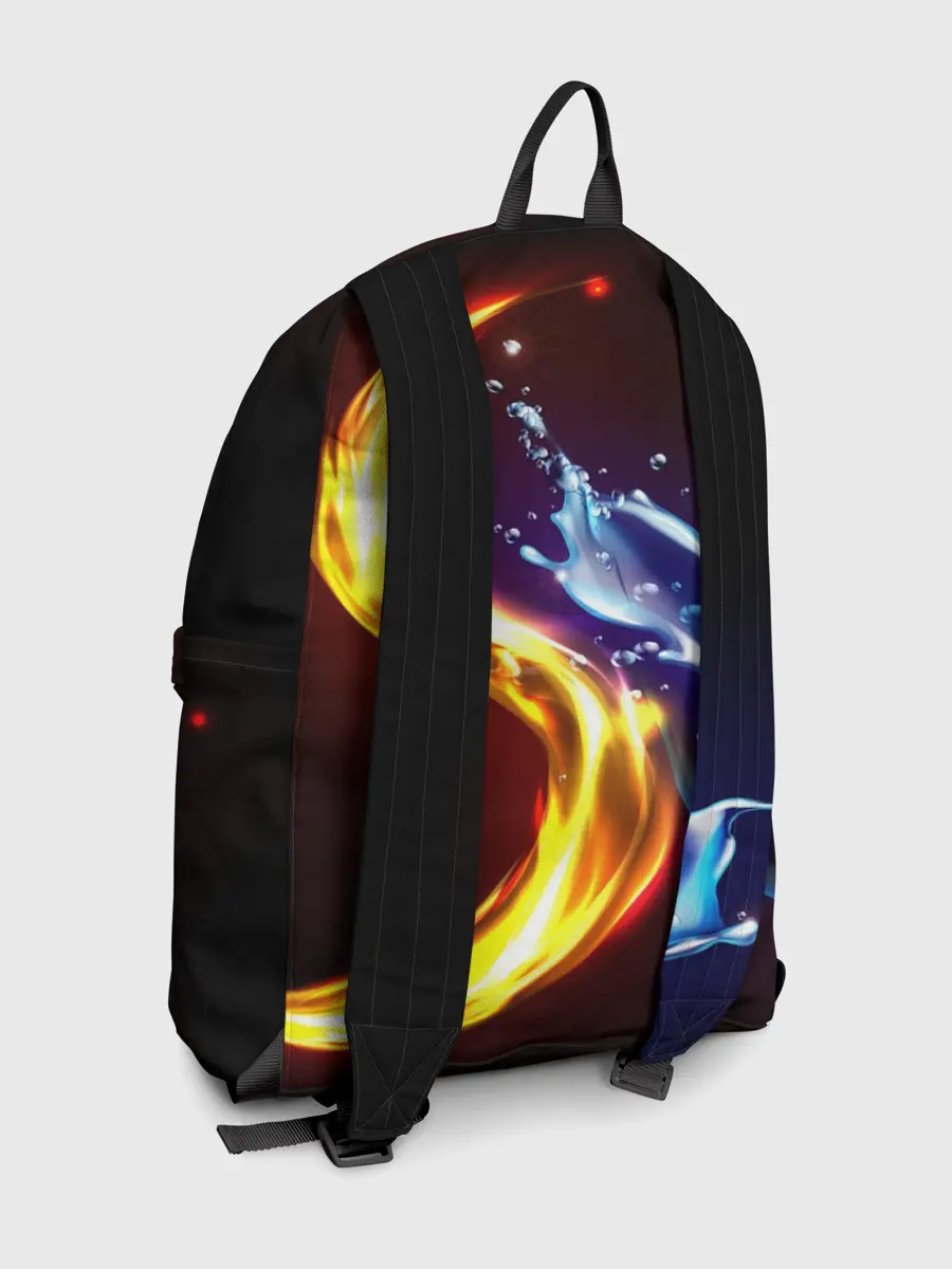 Рюкзак джинсовый / ОГОНЬ И ВОДА