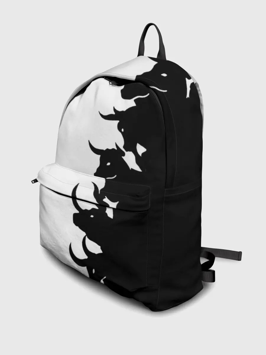 Рюкзак джинсовый / Символ 2021 | Год Быка