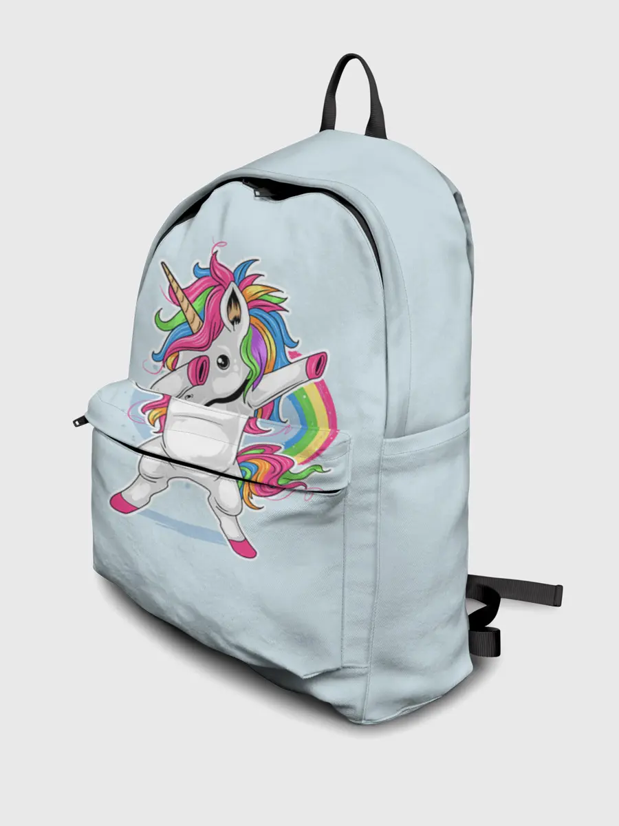 Рюкзак джинсовый / Единорог | Dab