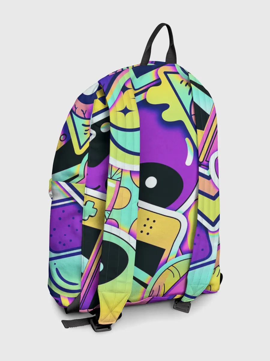 Рюкзак джинсовый / Alien