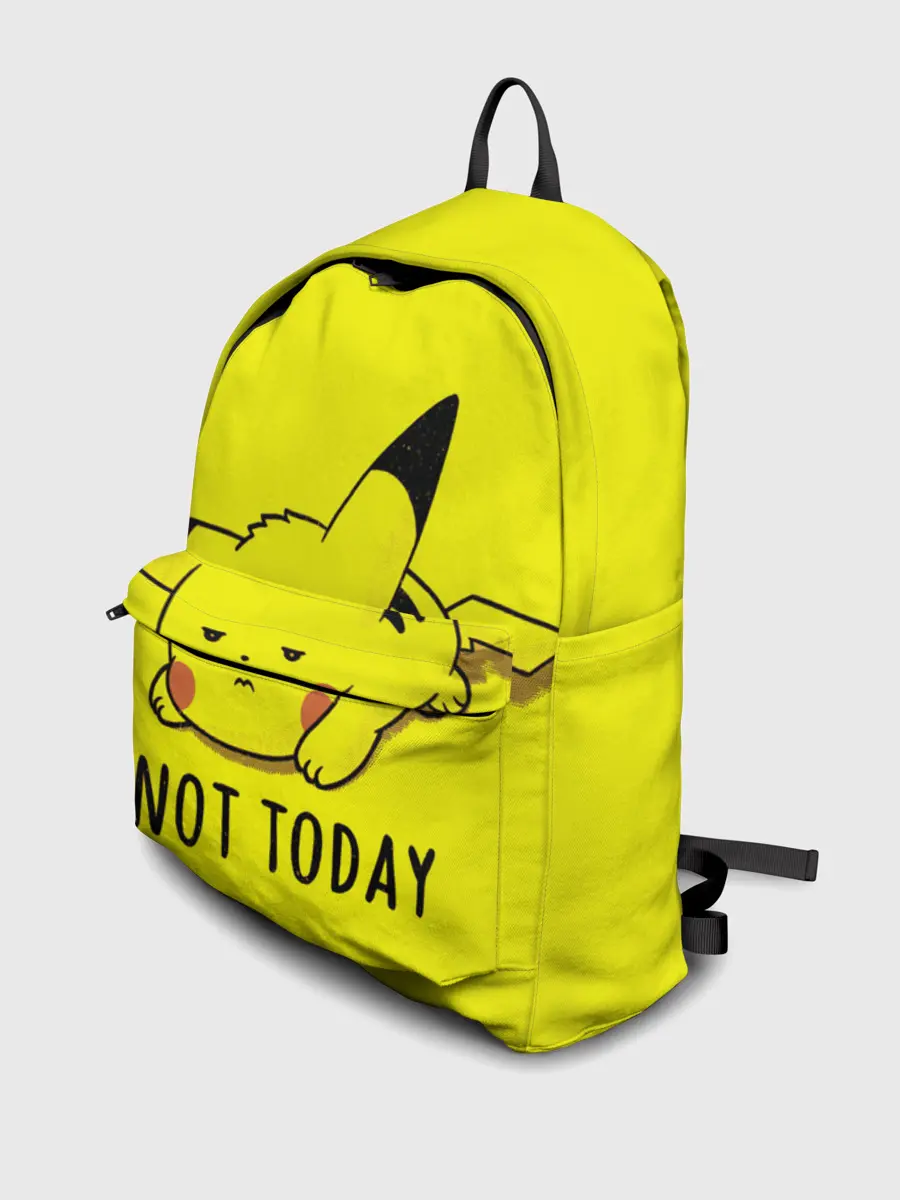 Рюкзак джинсовый / Пикачу лень