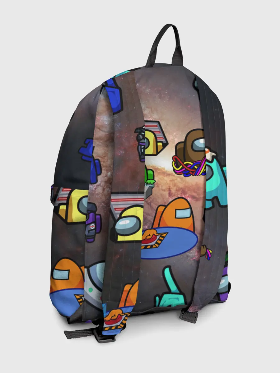 Рюкзак джинсовый / Among Us Чёрная дыра