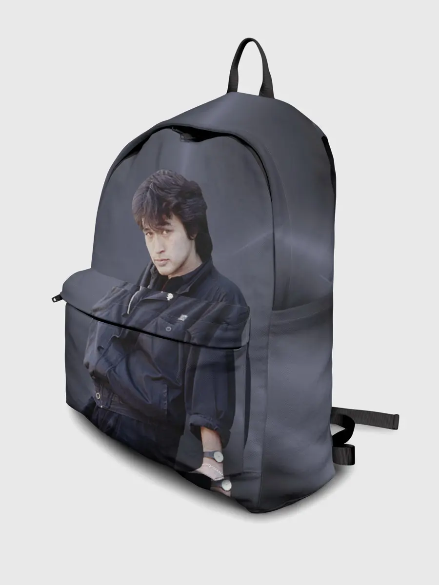 Рюкзак джинсовый / Виктор Цой.