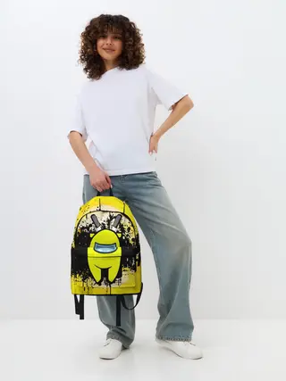 Рюкзак джинсовый / Among Us