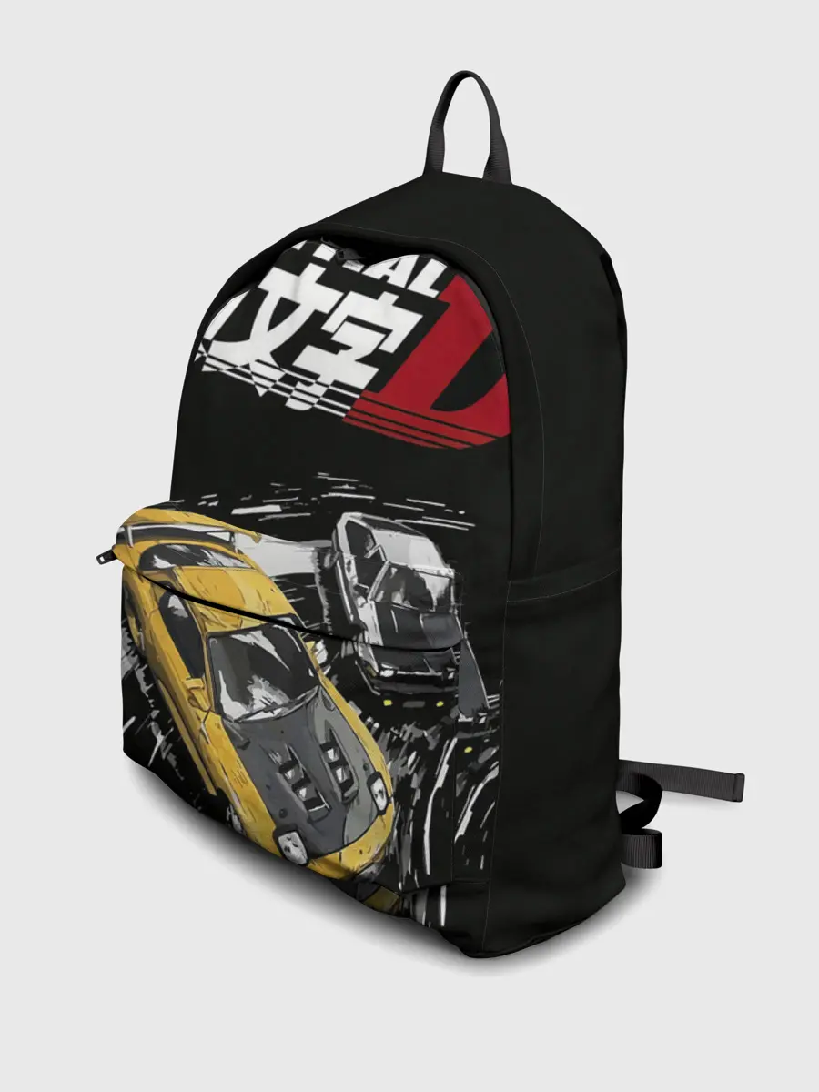 Рюкзак джинсовый / Initial D две машины