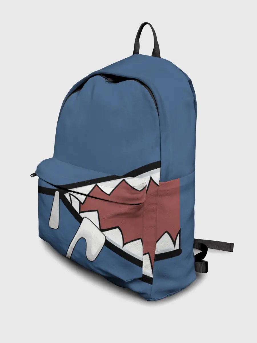 Рюкзак джинсовый / Акула gawr gura