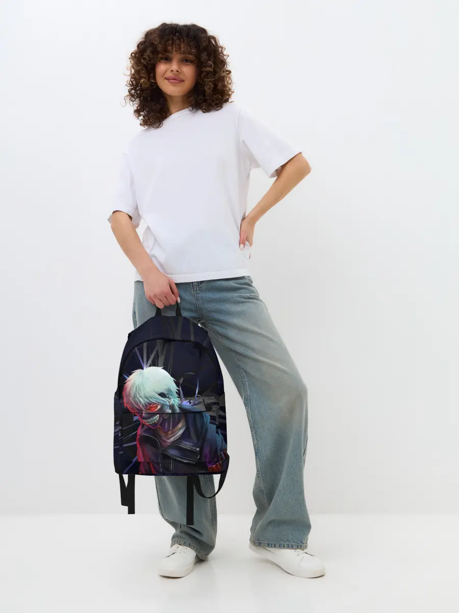 Рюкзак джинсовый / Токийский Гуль