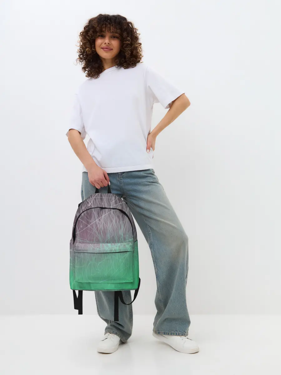 Рюкзак джинсовый / Текстура