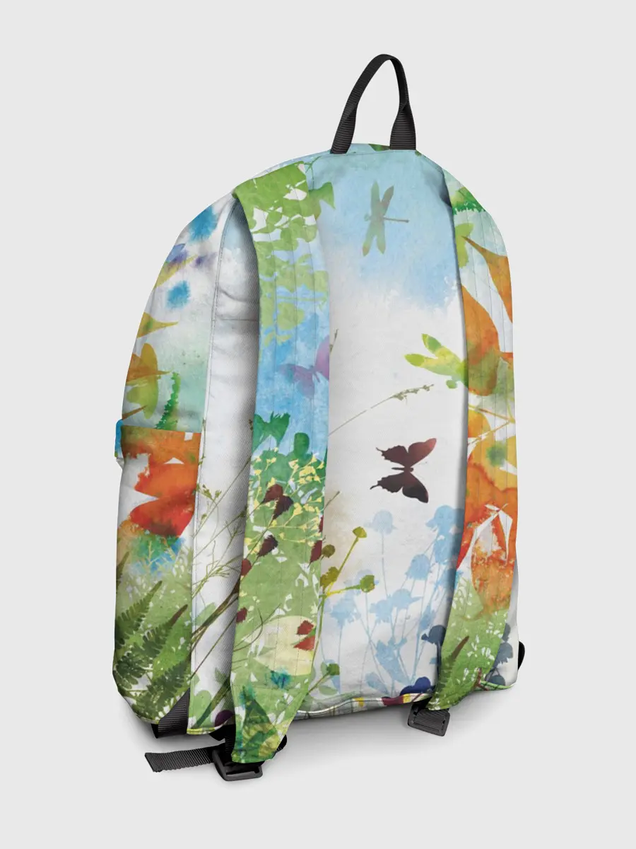 Рюкзак джинсовый / Summer акварель