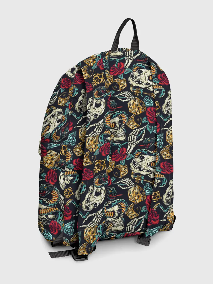 Рюкзак джинсовый / Hardcore tattoo