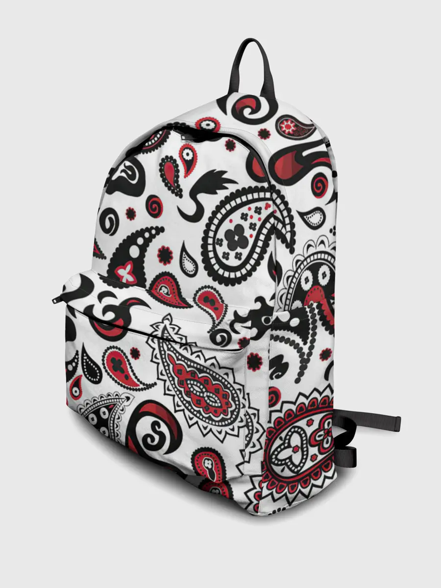 Рюкзак джинсовый / Молекулярный рисунок