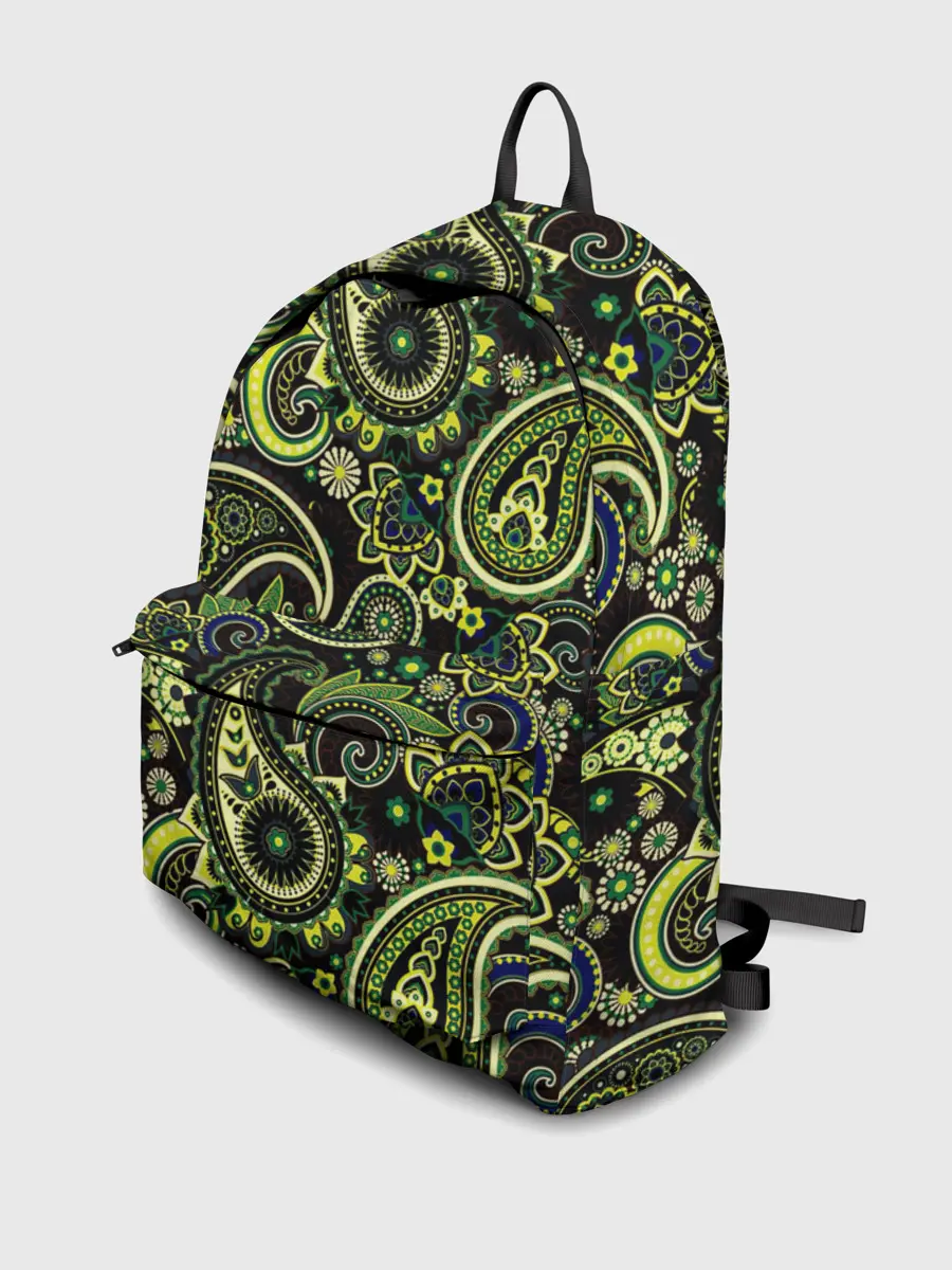 Рюкзак джинсовый / Молекулярный рисунок