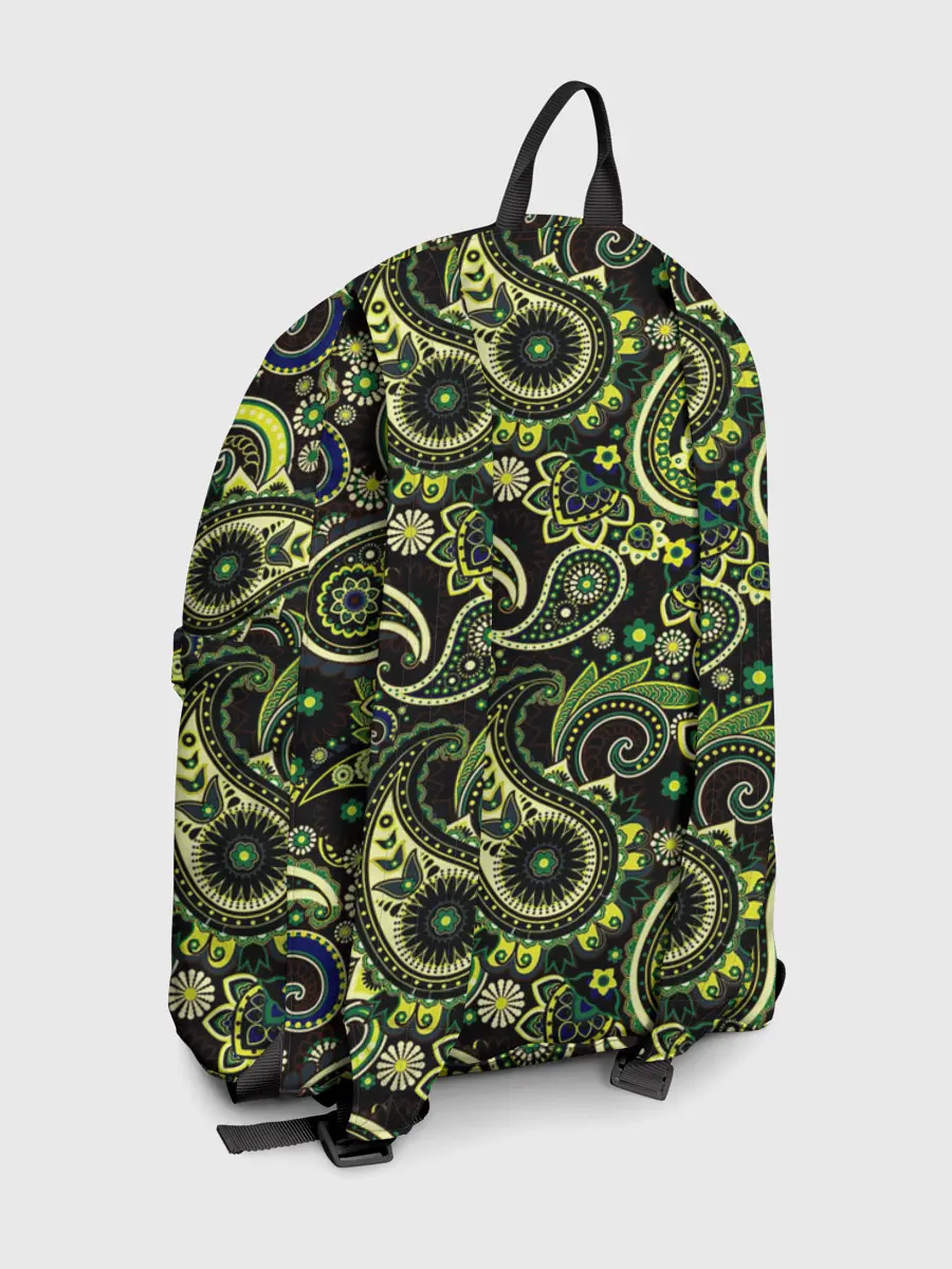 Рюкзак джинсовый / Молекулярный рисунок